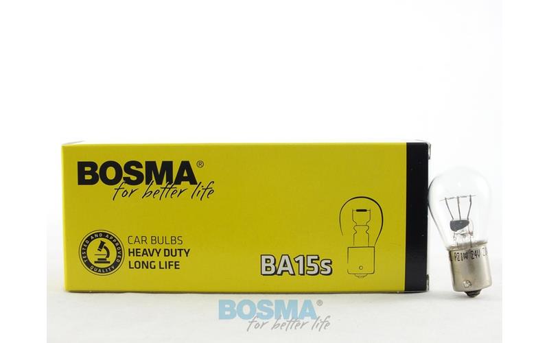 Bosma żarówka 24V 21W P21W BA15S 25x47 Heavy Duty