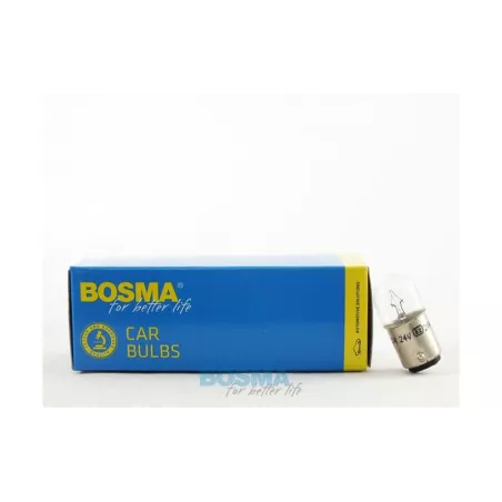 Bosma Bombilla 24V 5W BA15D 18x37