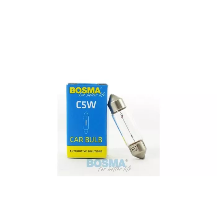 Bosma ЛАМПА 24V 5W C5W SV8,5 10x36 (Single Box)