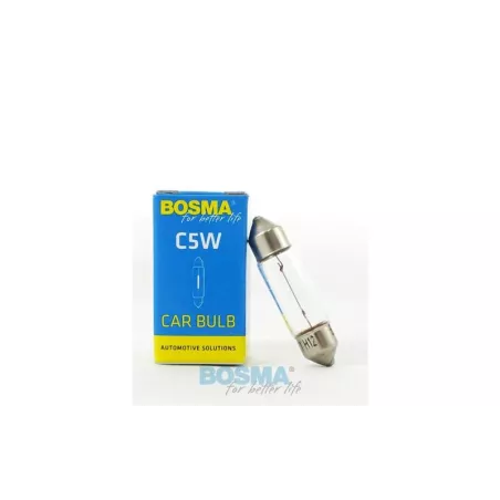 Bosma Bombilla 24V 5W C5W SV8,5 10x36 (Paquete Individual)
