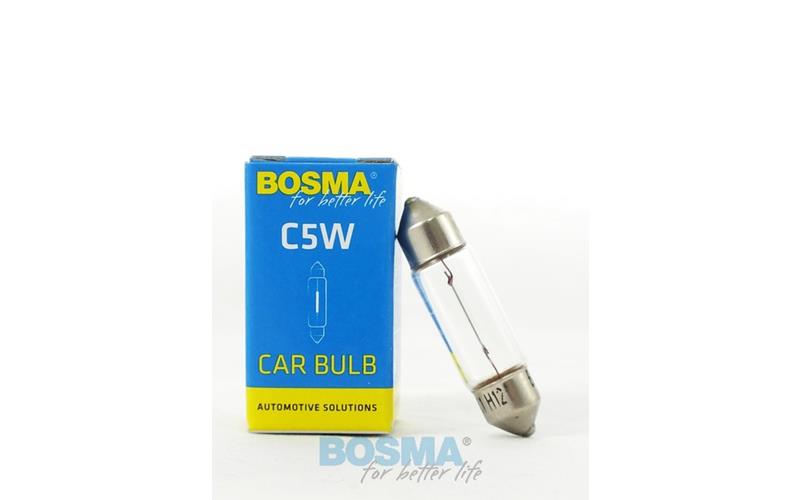 Bosma Bombilla 24V 5W C5W SV8,5 10x36 (Paquete Individual)