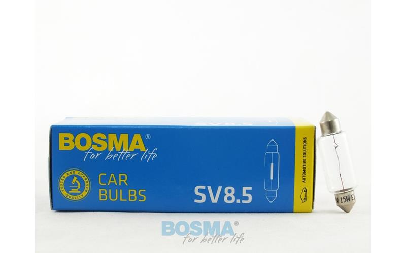 Bosma Bombilla 24V 15W SV8,5 15x44