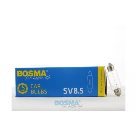 Bosma ЛАМПА 24V 18W SV8,5 15x44