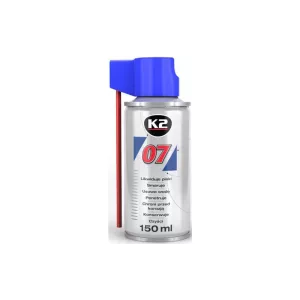 K2 07 Producto Multifuncional (Elimina Ruidos, Limpia y Protege Contra La Corrosión) 150ml