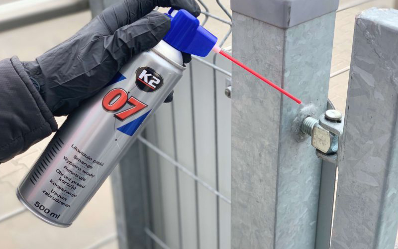 K2 07 Multifunctional Spray (Squeak Remover, Cleaner, Corrosion Protection) 400ml