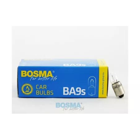 Bosma ЛАМПА 24V 2W BA9S