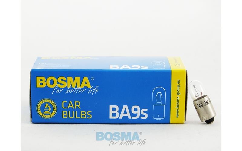 Bosma ЛАМПА 24V 2W BA9S