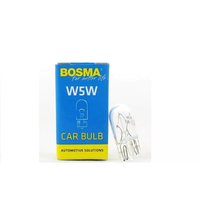 Bosma Glühlampe 24V 5W W5W T10 Standlicht / Innenbeleuchtung (10 Stück)