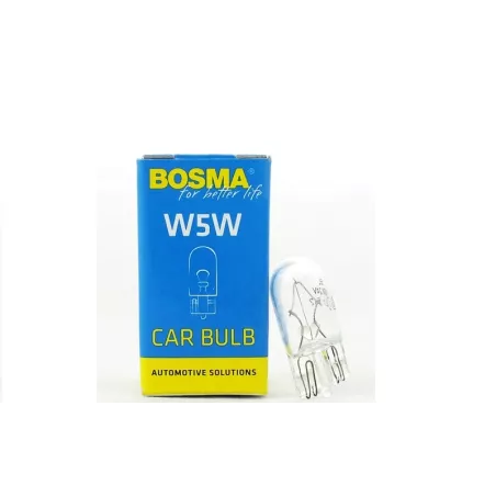 Bosma Bombilla 24V 5W W5W T10 (10 Piezas)