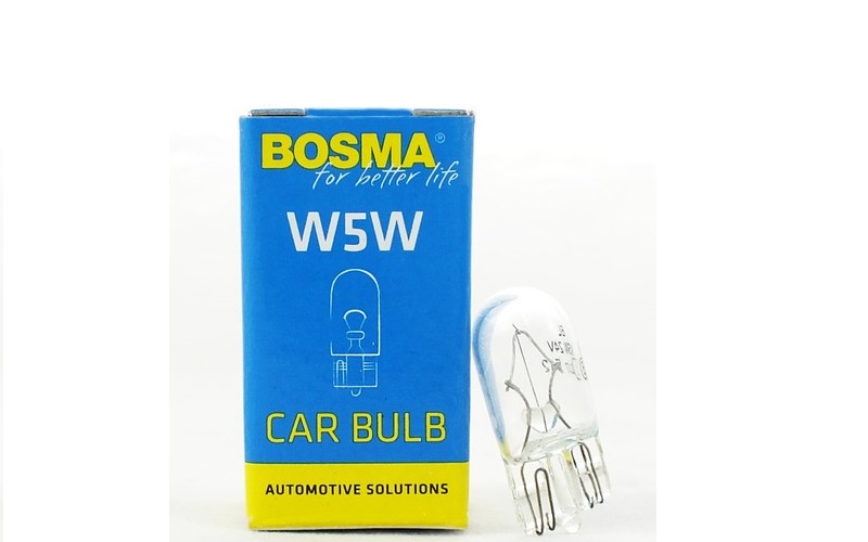 Bosma Bombilla 24V 5W W5W T10 (10 Piezas)