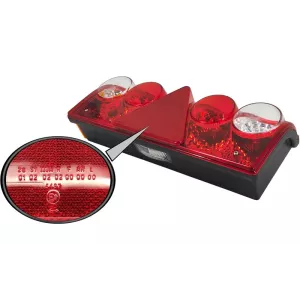 Semi-trailer Schmitz Europoint II Tail Lamp LH (1 Socket)