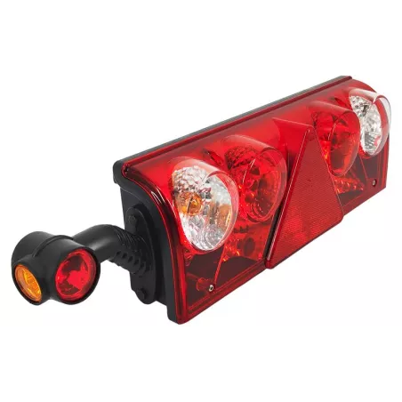 Semirremolque Schmitz Europoint II Piloto Trasero Izquierdo con Luz de Marcador