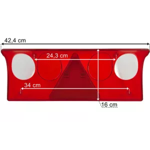 Schmitz Europoint II Cristal para Piloto Trasero Combinado