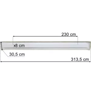 Wielton Dispositivo de Potección Lateral / Antiempotramiento (Salvaciclistas) Dch / Izq