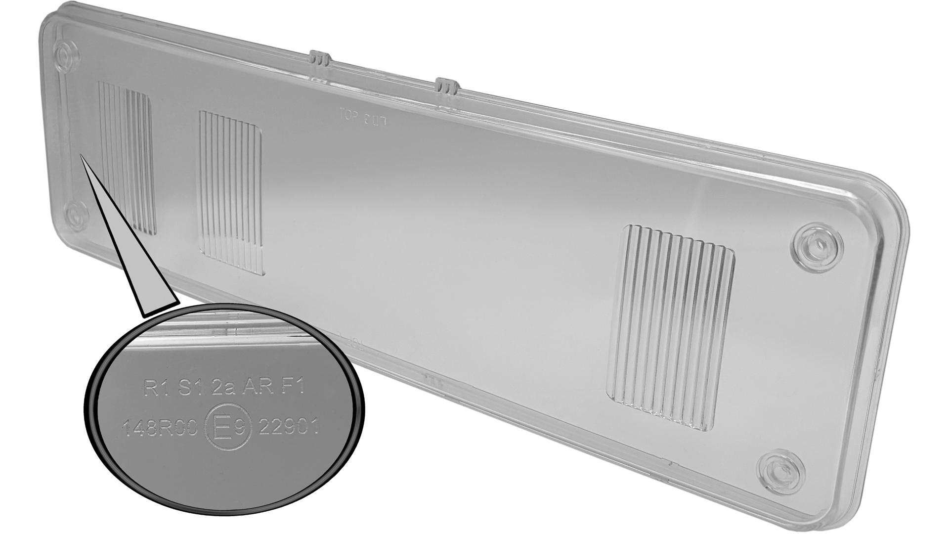 Krone Auflieger Heckleuchte Glas 6-Segment LED Rechts / Links