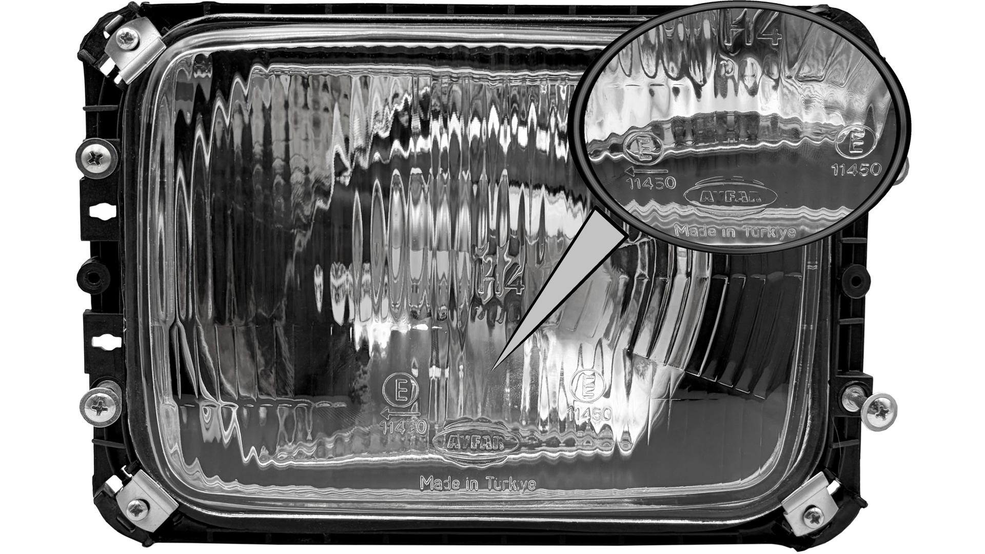 Mercedes 814 Headlamp RH