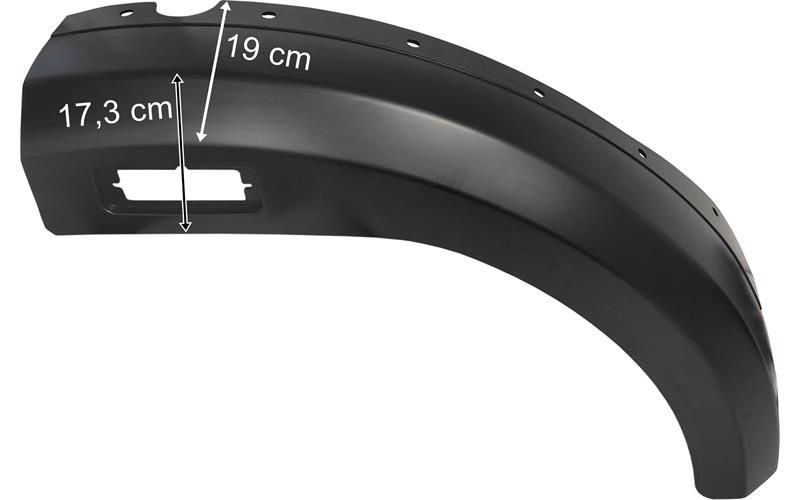 Mercedes SK 1735 Wide Cab Short Mudguard RH
