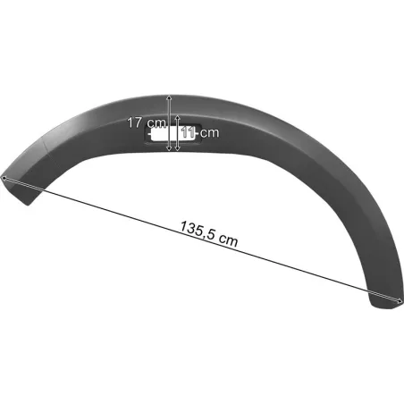 Mercedes SK 1735 Wide Cab Medium Mudguard RH