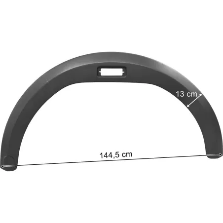 Mercedes SK 1735 Wide Cab Long Mudguard RH
