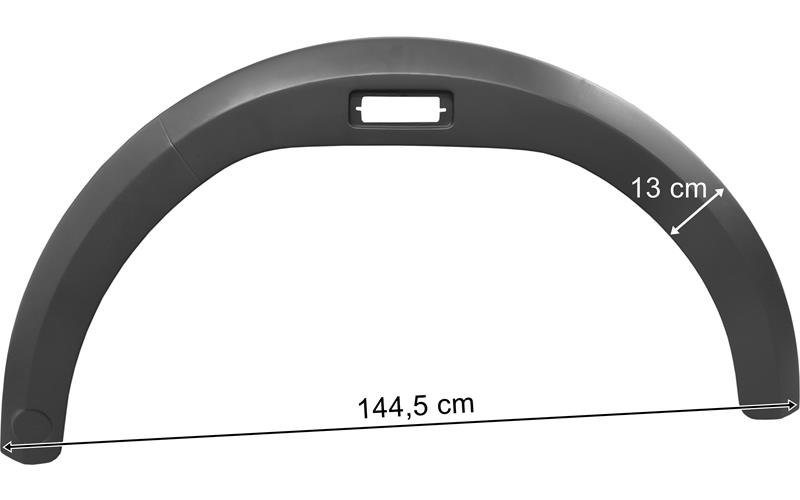 Mercedes SK 1735 Wide Cab Long Mudguard RH
