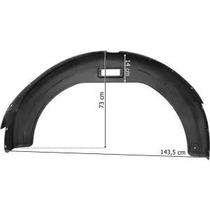 Mercedes SK 1735 Wide Cab Long Mudguard RH