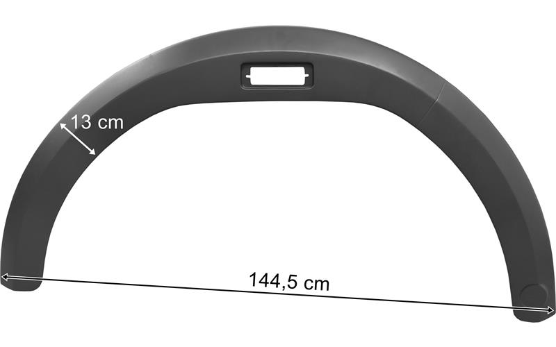 Mercedes SK 1735 Wide Cab Long Mudguard LH