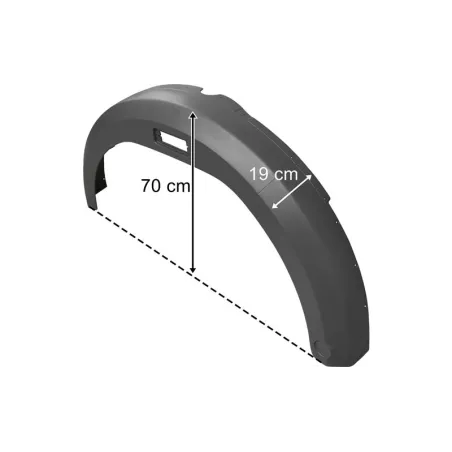 Mercedes SK 1735 Wide Cab Long Mudguard LH