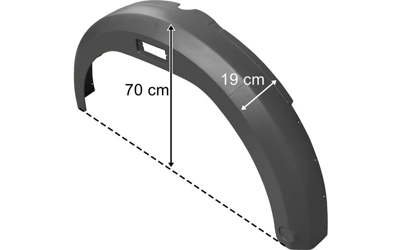 Mercedes SK 1735 Garde-boue / Aile Long Gauche Cabine Large