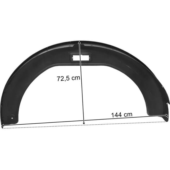 Mercedes SK 1735 Wide Cab Long Mudguard LH