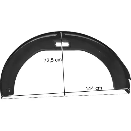 Mercedes SK 1735 Wide Cab Long Mudguard LH