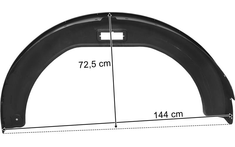 Mercedes SK 1735 Wide Cab Long Mudguard LH