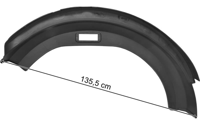 Mercedes SK 1735 Narrow Cab Medium Mudguard LH