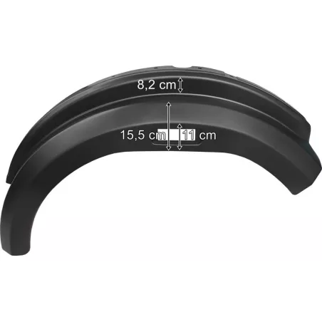 Mercedes SK 1735 Narrow Cab Medium Mudguard LH
