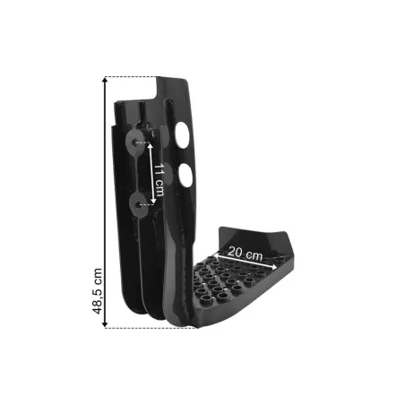 Mercedes SK Marchepied Suspendu Gauche 480mm