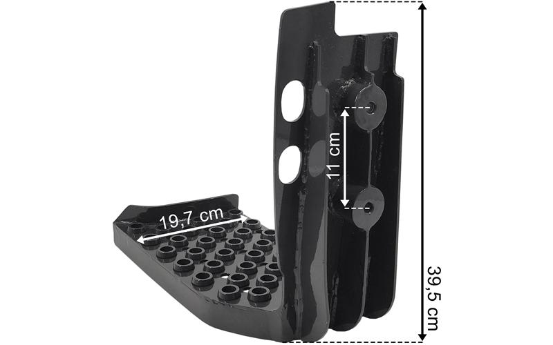 Mercedes SK Marchepied Suspendue Droite (385mm)