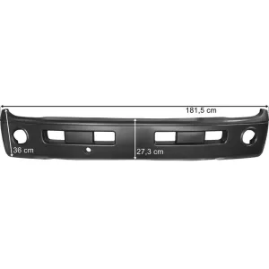 Nissan Cabstar (2007-2013) Paragolpes Delantero con Agujero para Piloto Antiniebla