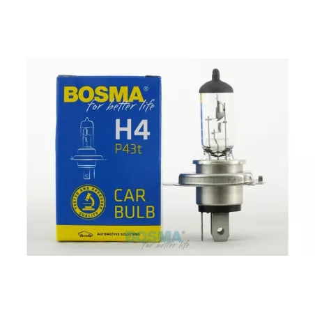 Bosma Bombilla 12V 60 / 55W H4 P43t
