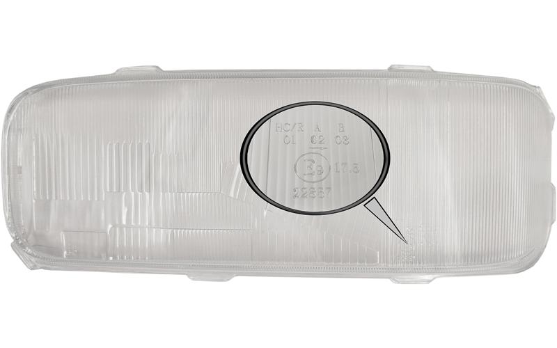 Mercedes Atego MP1 (1998-2004) Cristal del Faro Izquierdo