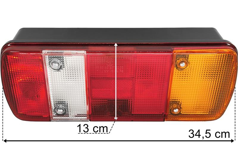 Mercedes Atego Feu Combiné 5 -segments Droit