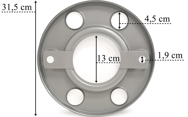 Mercedes Atego Wheel Cover 6 Holes