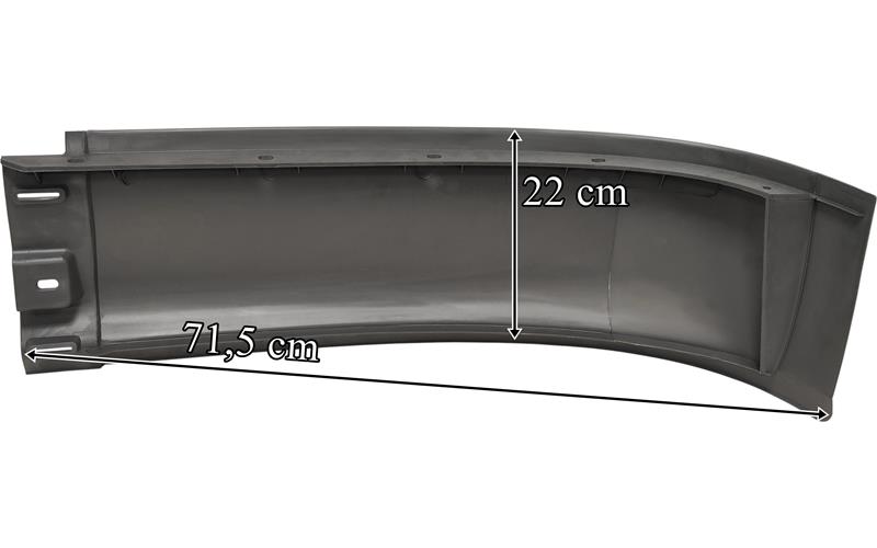 Mercedes Actros (2002-2008) Spoiler Wysoki Prawy
