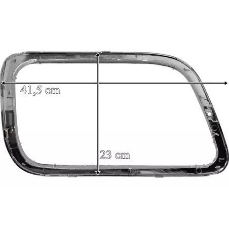 Mercedes Actros MP3 Scheinwerferrahmen Links Chrom