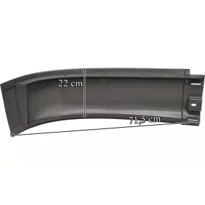 Mercedes Actros (2002-2008) Spoiler Wysoki Lewy
