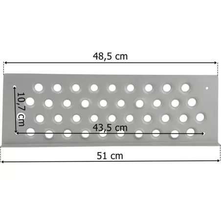 Mercedes Actros MP2 / MP3 Megaspace Plaque Grille de Marche Supérieure Droite / Gauche
