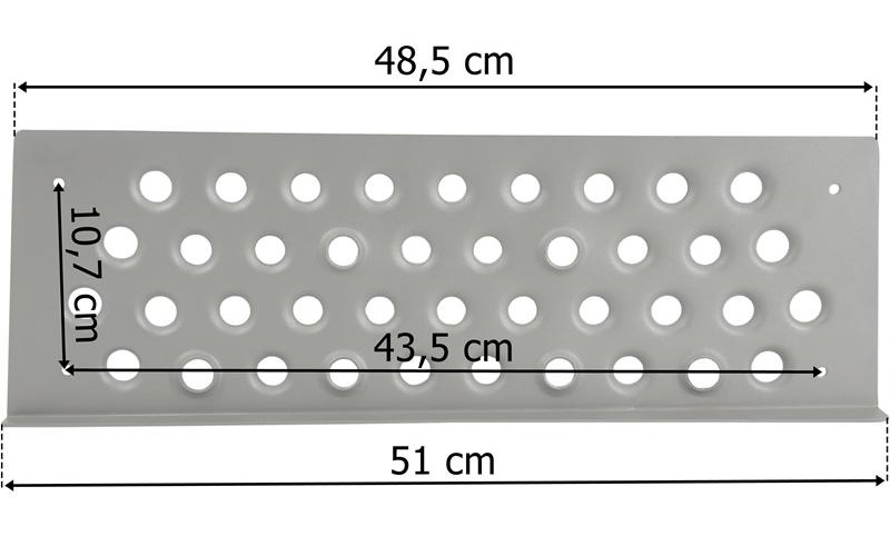 Mercedes Actros MP2 / MP3 Megaspace Plaque Grille de Marche Supérieure Droite / Gauche