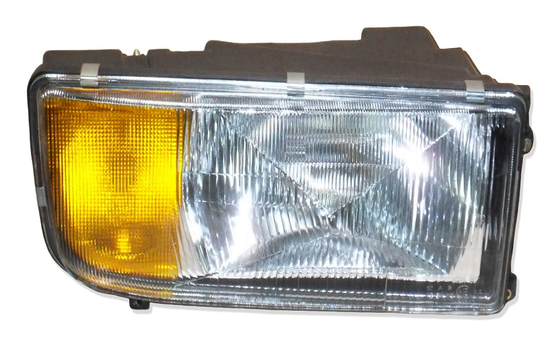 Mercedes Actros Headlamp With Yellow Turn Signal RH