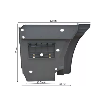 Mercedes Actros MP1 Step RH (Short Cab, Construction Type)
