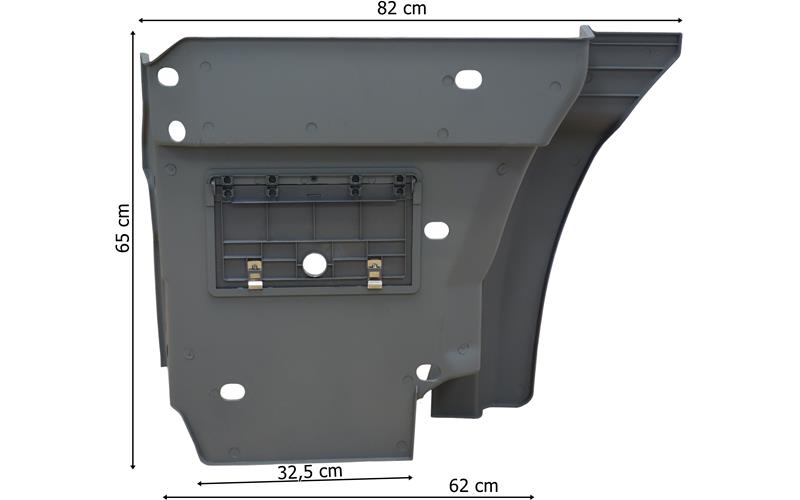 Mercedes Actros MP1 Step RH (Short Cab, Construction Type)
