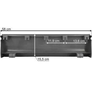 Mercedes Actros / Axor MP1 Spoiler Central (Bas Ouvrable)