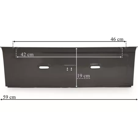 Mercedes Actros MP2 / MP3 License Plate Flap